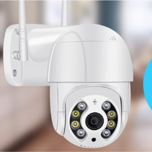 Cross-border new wireless WiFi surveillance camera dual light source AI intelligent monitoring ball machine with cloud storage - Image 3