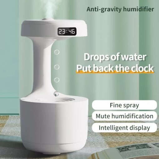 Anti-gravity Humidifier Water Droplet Backflow Aromatherapy Machine Large Capacity Office Bedroom Silent Large Fog Volume Spray - Image 2